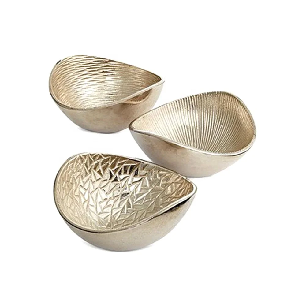aluminium small nickel plated dry fruit bowl - buy aluminium