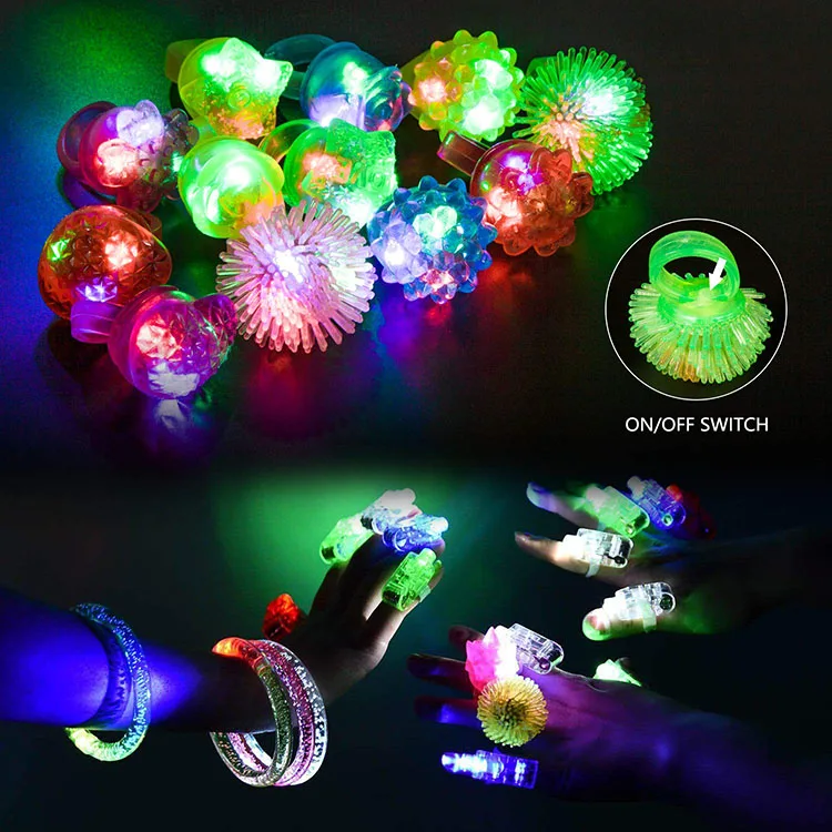 Nicro 68 Pcs Glow Party In The Dark Favors Light Decoration Fashion