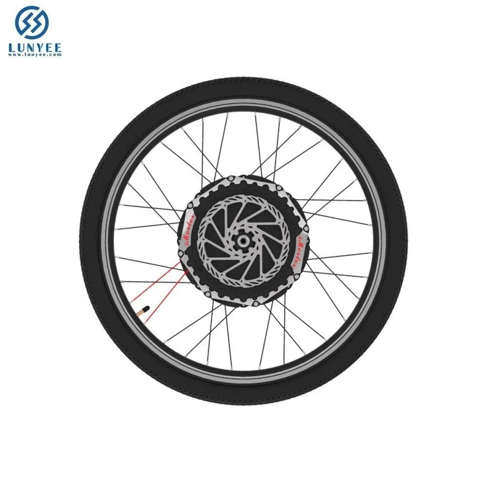 350W24V Hub Motor Bicycle Wheel with Battery Bicycle Generator Electric Wheel Motor with Gear Imortor 2.0 Electric Bike Kit