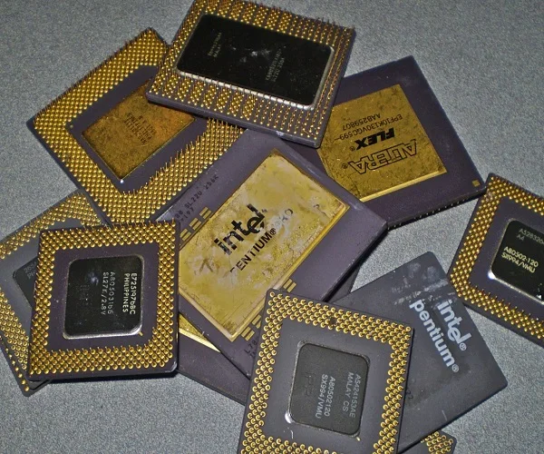 NOS Vintage Intel R80186 CPU Microprocessor Ceramic Gold 80186 for sale online 