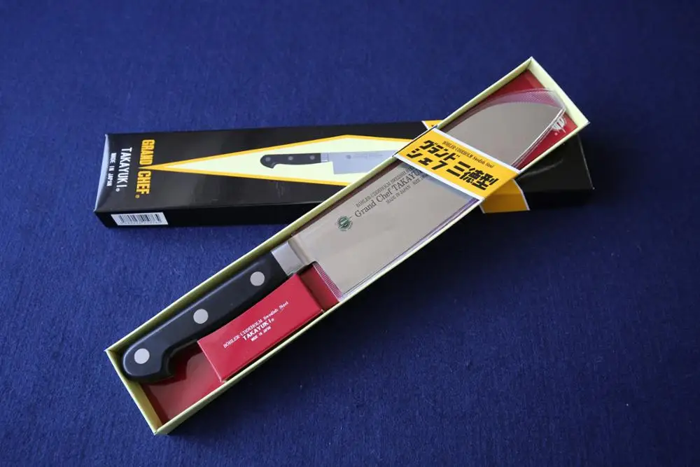 Japanese Kitchen Knife, Grand Chef Series, BOHLER UDDEHOLM Special Alloy Steel
