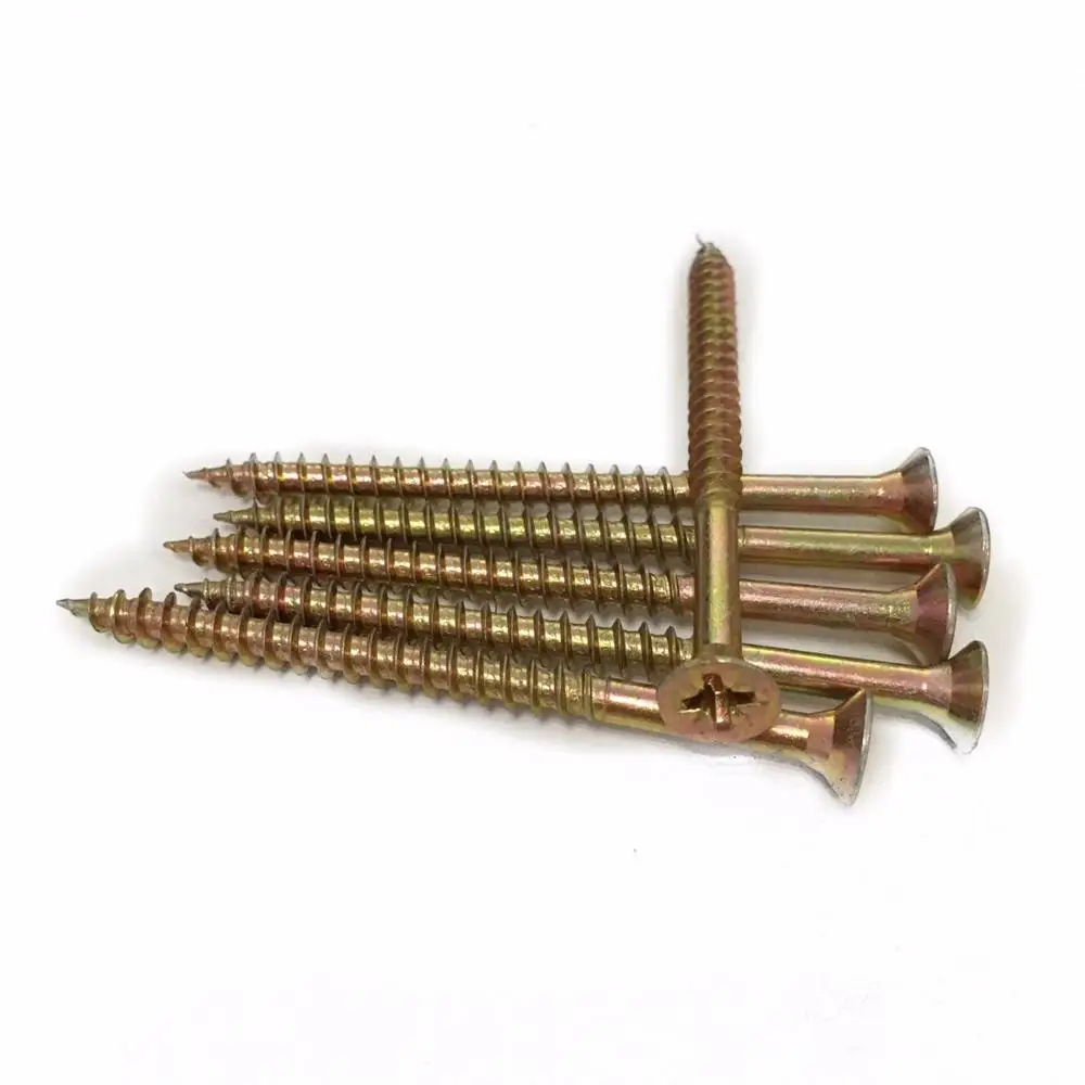 Tornillo De Madera SPAX 60mm 200 Unidades Amarillo