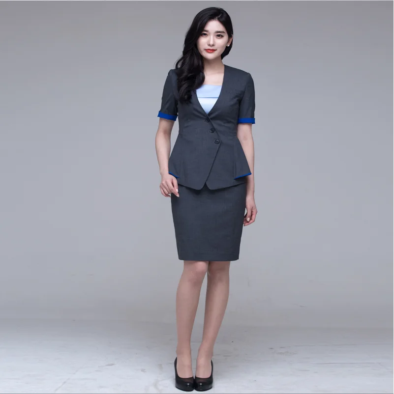 office blouse and skirt uniform