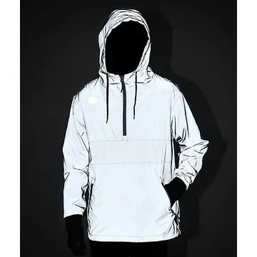 reflective zip up jacket