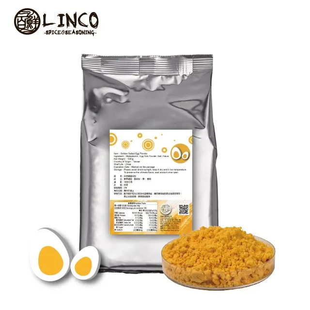 Natural Golden salted egg yolk powder