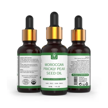 Certified Organic Prickly Pear Seed Oil - Cactus Seed Essential Oil