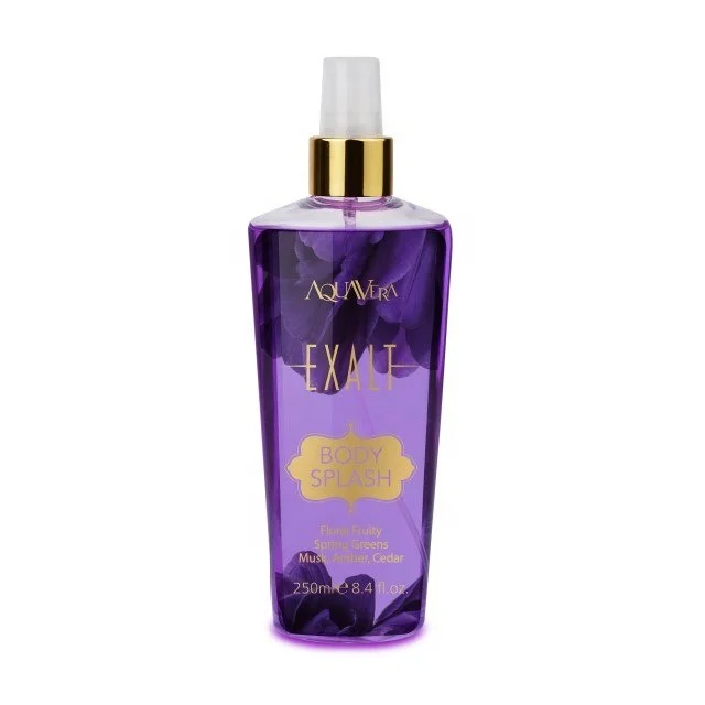 aquavera body splash / body mist / spray perfume - exalt / 250ml