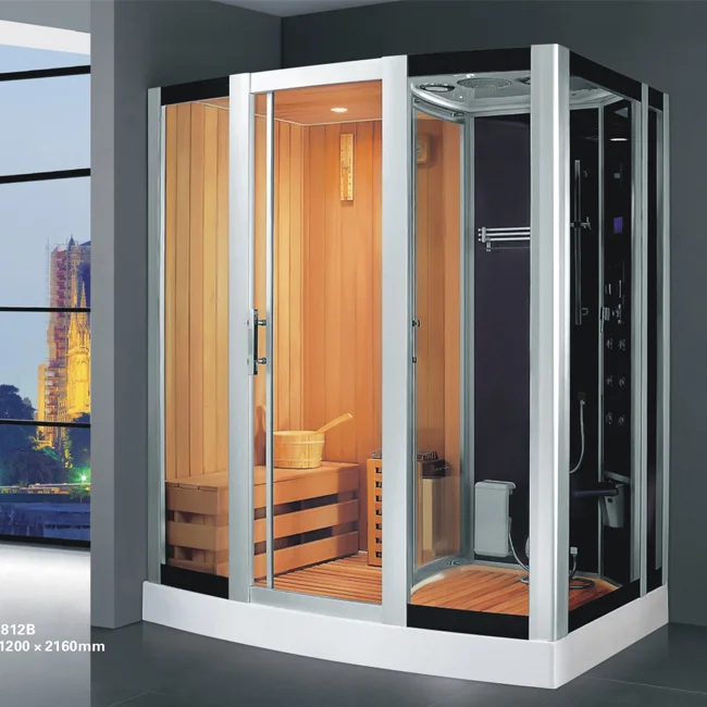 浴室シャワールーム家庭用木製スチームサウナ - Buy Wood Steam Sauna Room,Steam Sauna Shower  Room,Sauna Bath Wood Room Product on Alibaba.com