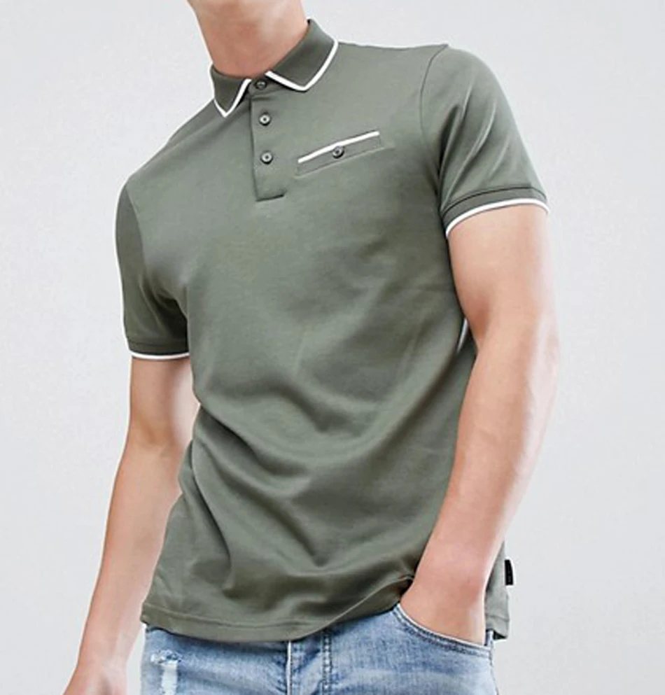 olive green polo shirts