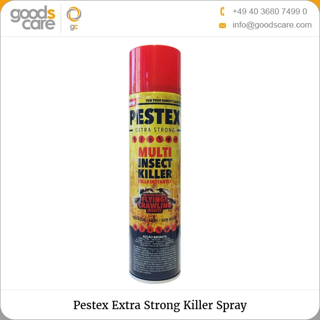Pestex Extra Strong Multi Insect Killer Spray View Multi Insect Killer Spray Pestex Product Details From Goodscare Gmbh On Alibaba Com