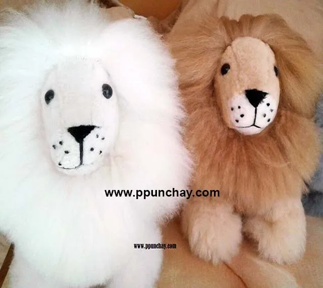 alpaca lion toy