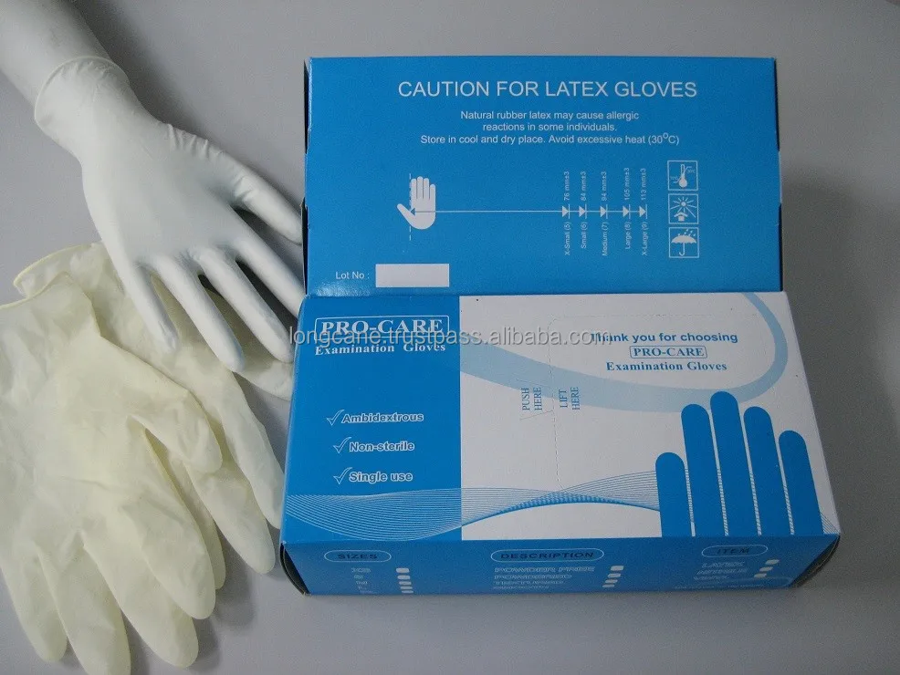 Медицинский латексный порошок без AQL 1,5-полная упаковка