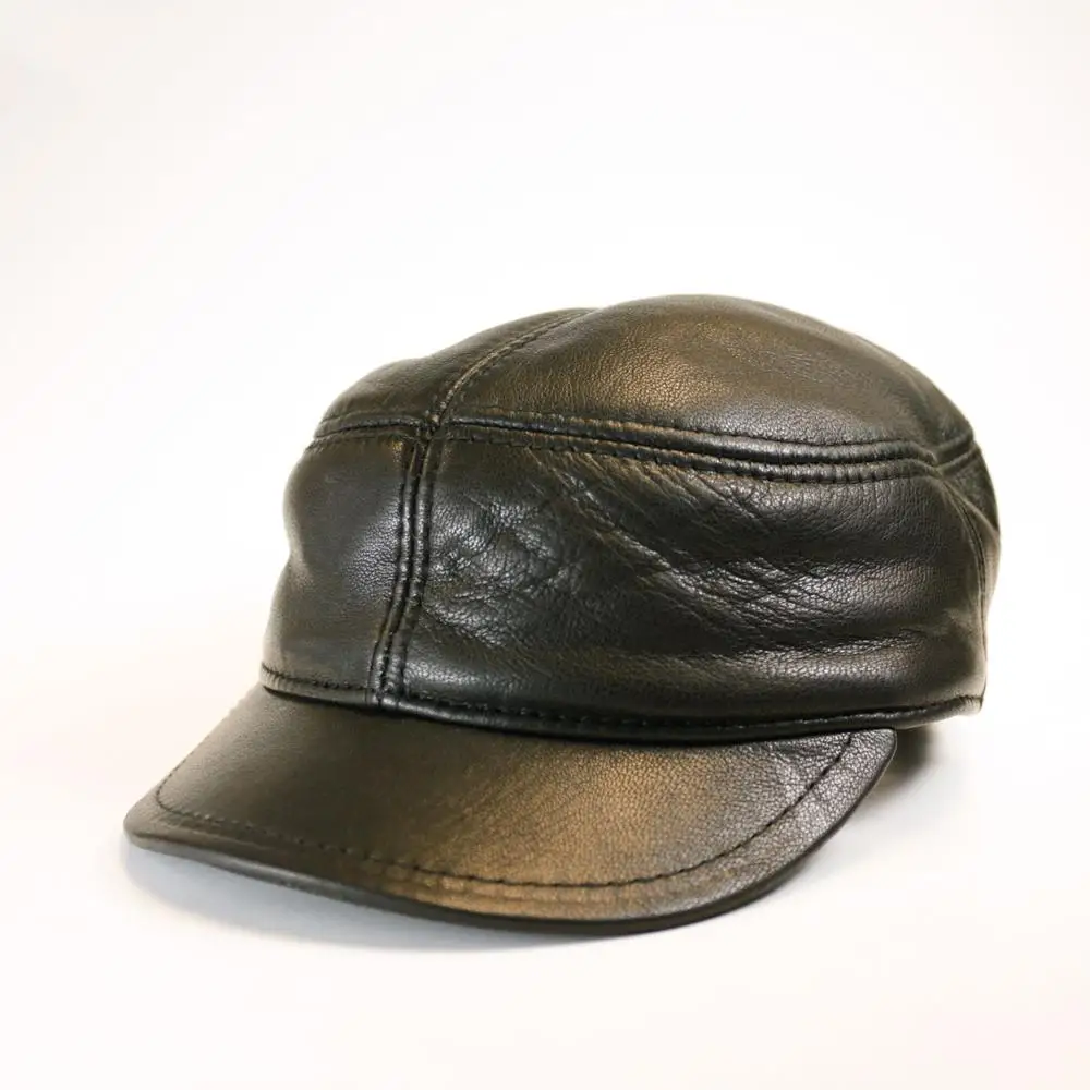 Cheap leather caps Clearance