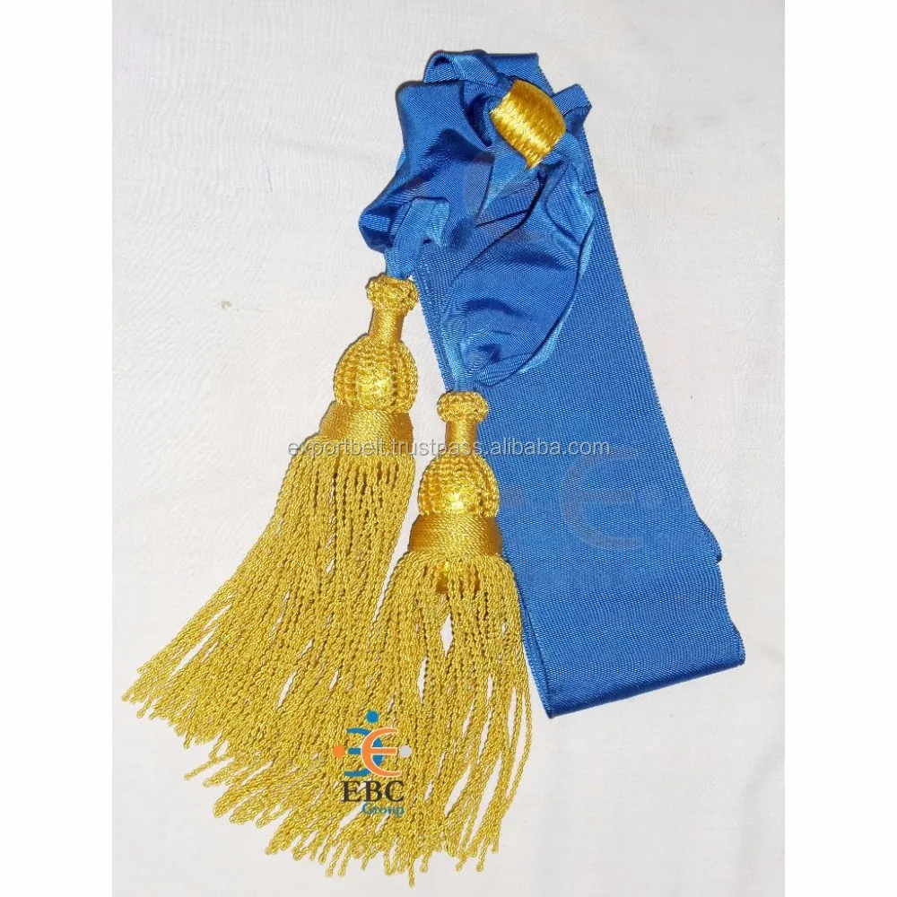 Oem Sergeant Sash Wholesale Shoulder Sash Customized Scarlet Worsted