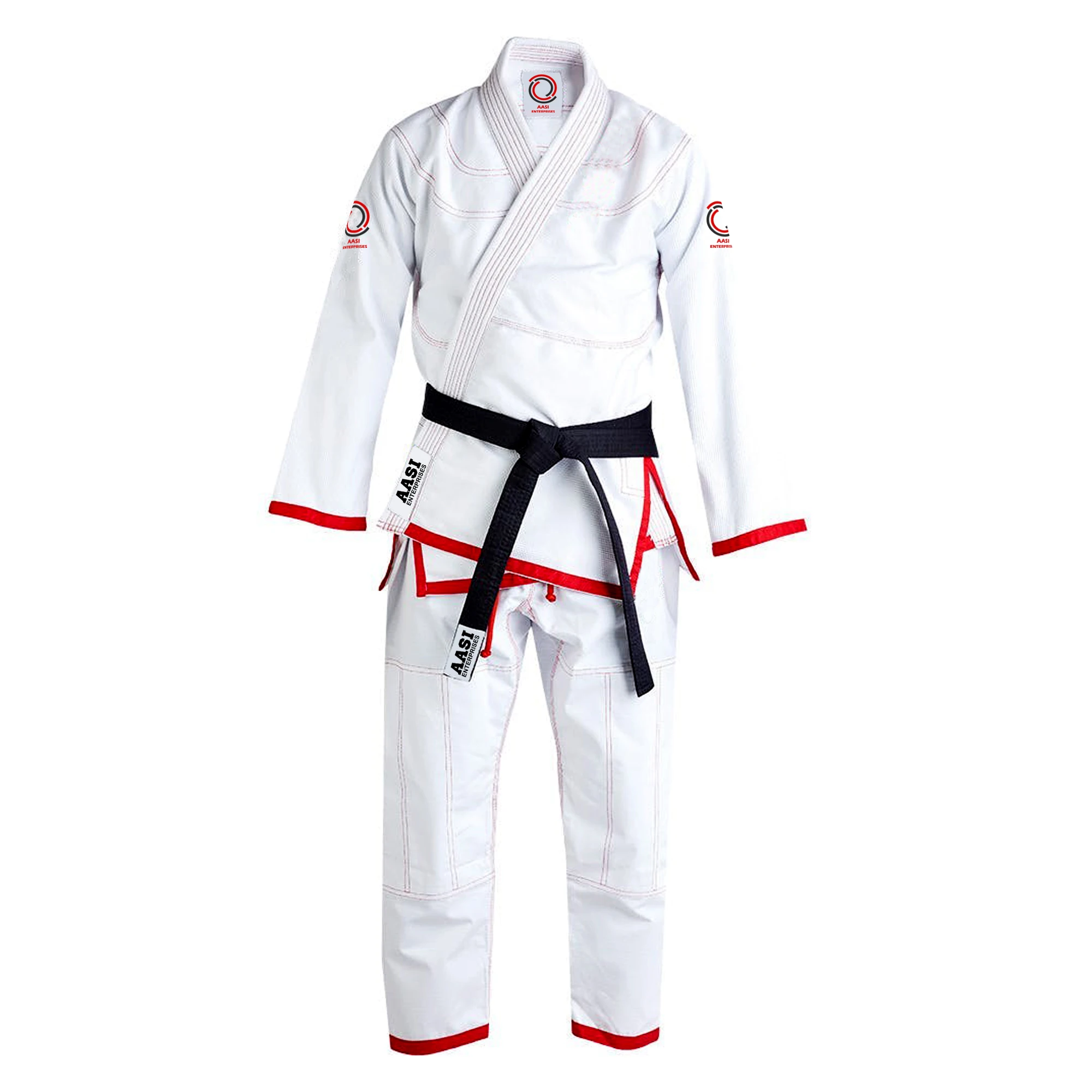 White Brazilian Jiu Jitsu Suit Uniform 