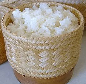 Lot De 3 Paniers Kratip Thaïlandais – Bambou Naturel – Vintage – Pour Riz Collant