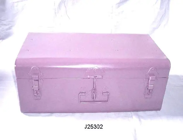 Iron Storage Trunks Without Patterns Powder Coated Home Decor Home Storage Living Room Decor
