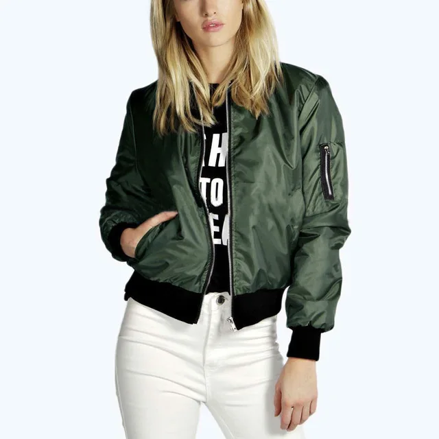 Chaqueta Bomber Personalizada Para Mujer,Color Verde,Venta Al Por  Mayor,2018 - Buy De Cazadoras Bomber,Oem Barato Chaquetas,Parches  Bombardero Chaquetas Product on Alibaba.com
