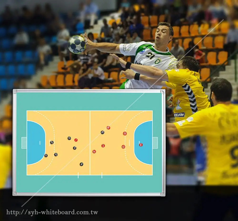 
 Цветная Магнитная тактическая доска для гандбола  