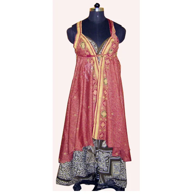 Exclusive Indian Silk Sari Dress 1 ...