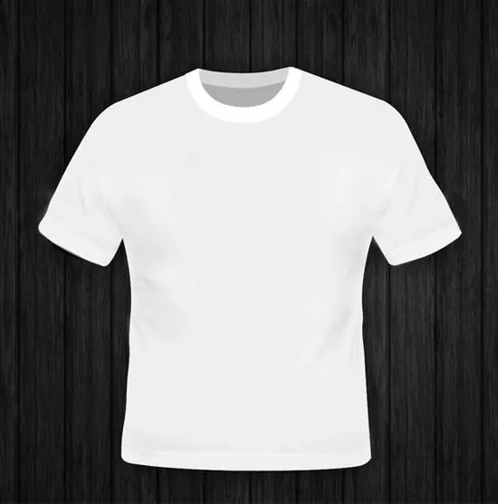 Белая футболка макет