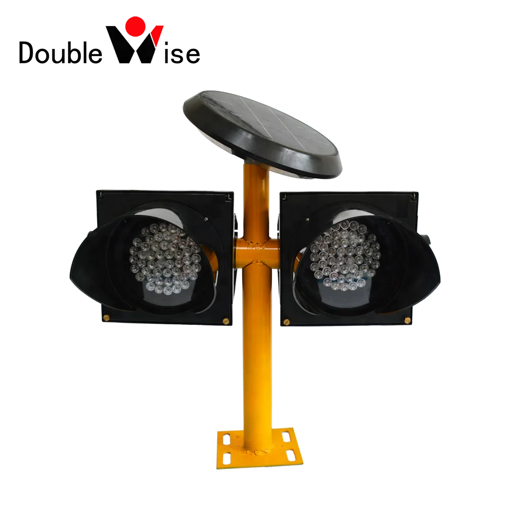 Doublewise беспроводной LED Солнечный повышенный взлетно посадочной полосы гвардии свет для аэропорт heliport освещение