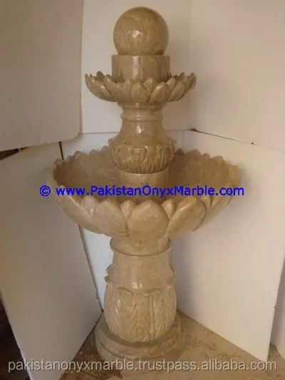 Мраморные фонтаны для использования вне помещения