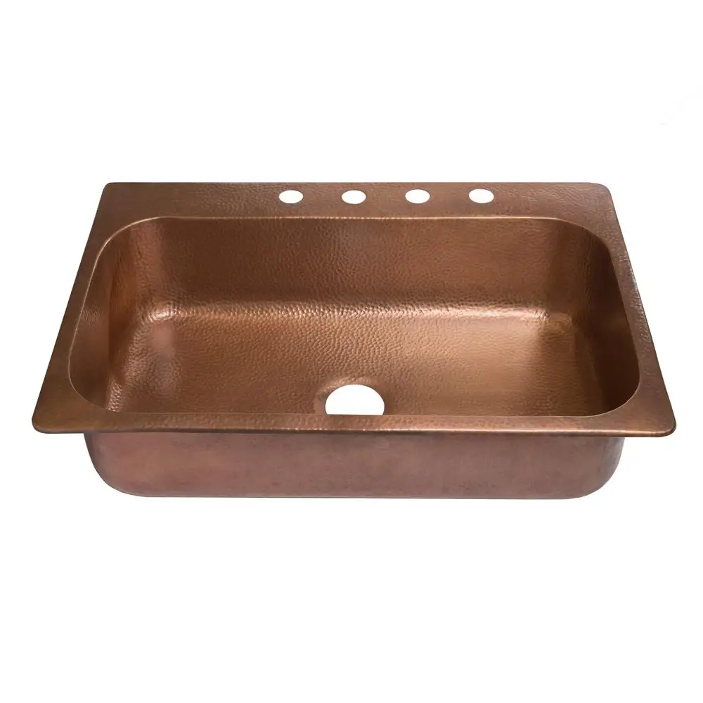 Copper Kitchen Sink Stainless Steel Waterfall Sink Kitchen Digital