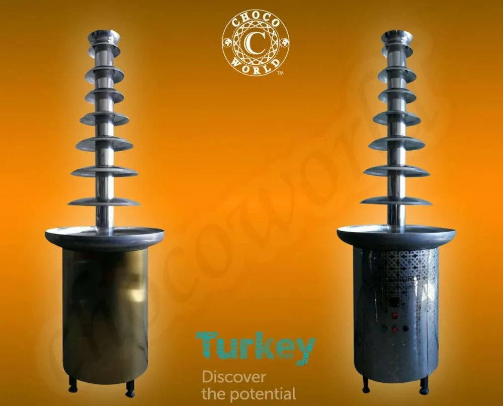 8 Layers Commercial Chocolate Fountain