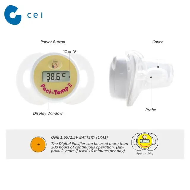 Baby Wireless Temperature Monitor - CEI Medical