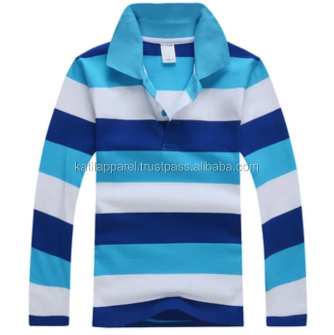 Yarn-Dyed Striped Towelling Polo