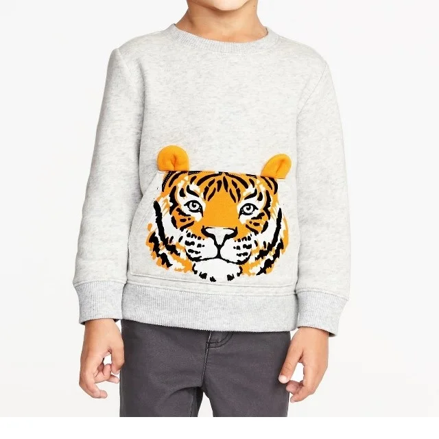 moletom com capuz with tiger