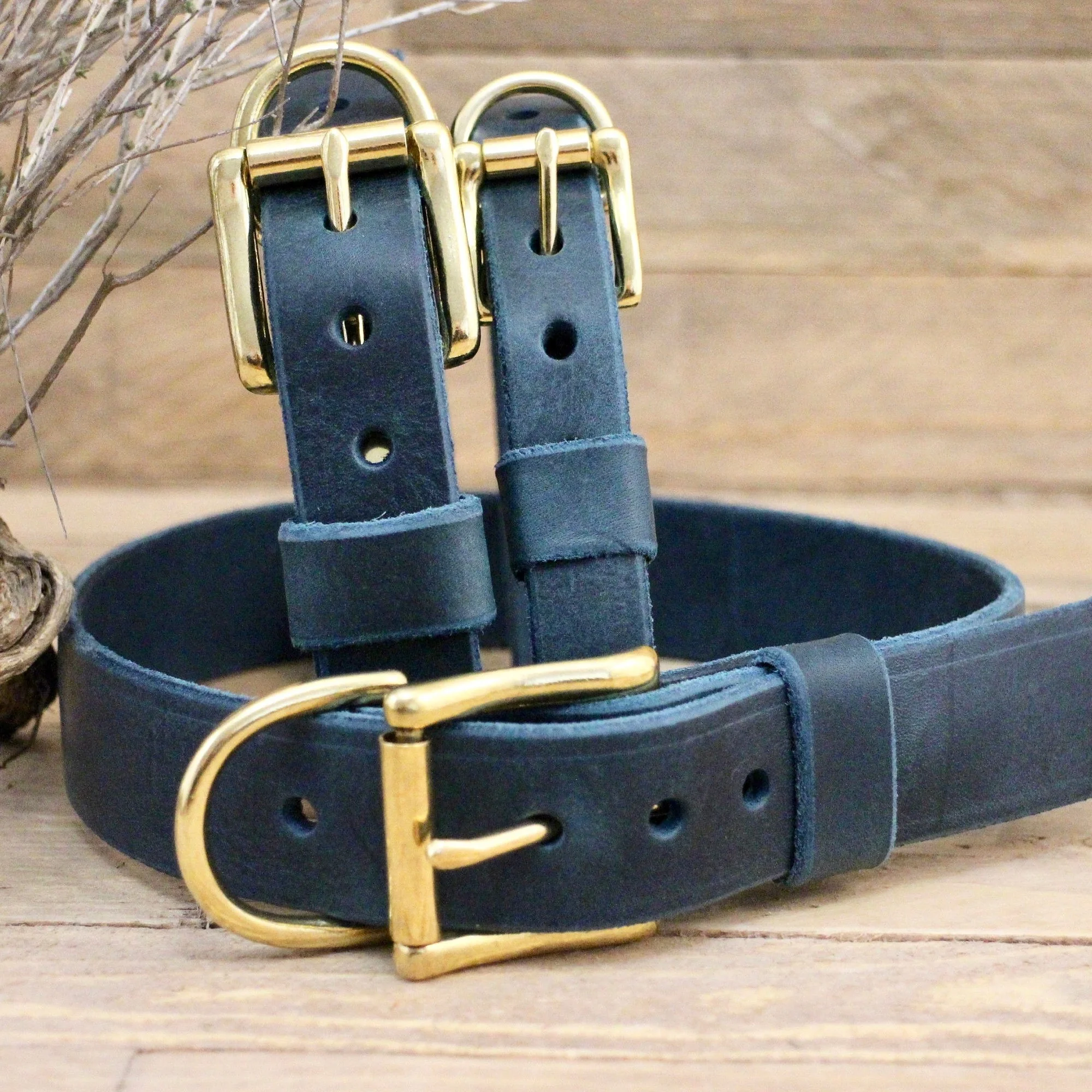 mens leather belt with gold name plate