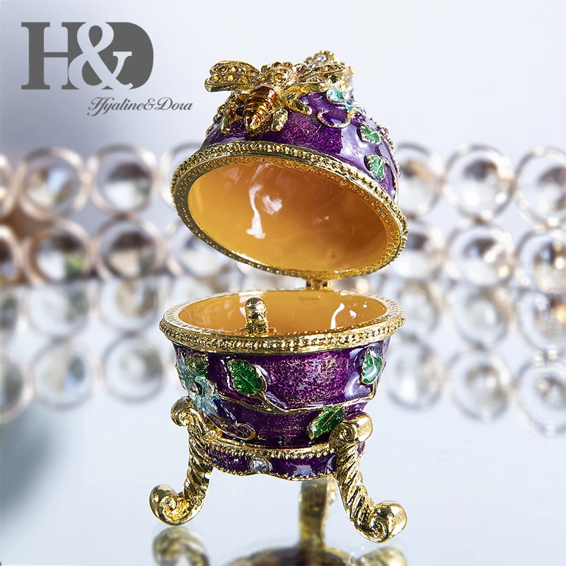 Faberge Egg Jewelry Trinket shops Box