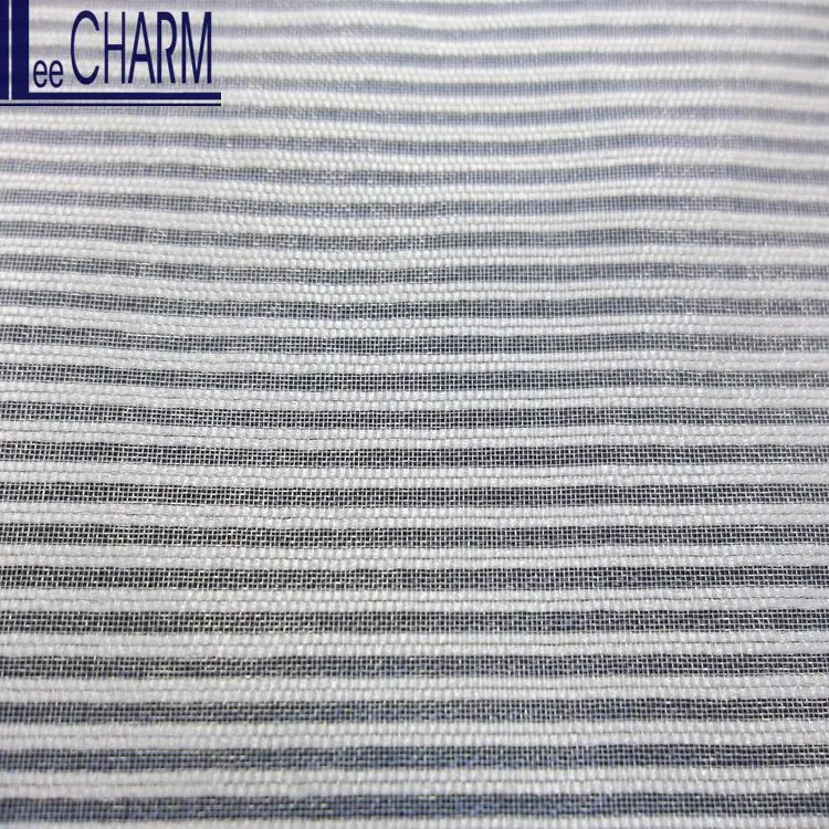 
 LCSH087 модная ткань в полоску из органзы 100% полиэстер  