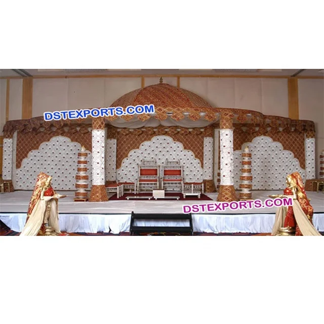 Gujarati Wedding Clothes Dom Mandap South Indian Wedding Mandaps Royal Wedding Mandap Set View Mandaps Dst Exports Product Details From D S T Exports On Alibaba Com