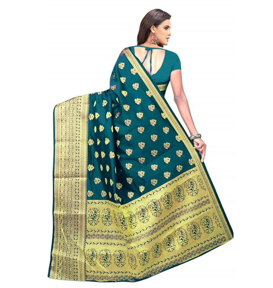 half saree type silk sarees