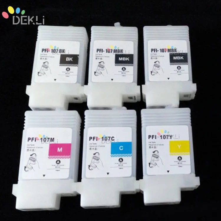 Source PFI-107 Refill Ink cartridge For Canon IPF780 IPF785 IPF680