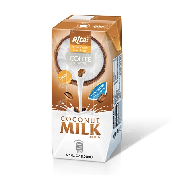 Высококачественный ванильный вкус Robusta кофе с кокосовым молоком GMP HACCP ISO Kosher сертифицированная лучшая цена за вкусный напиток