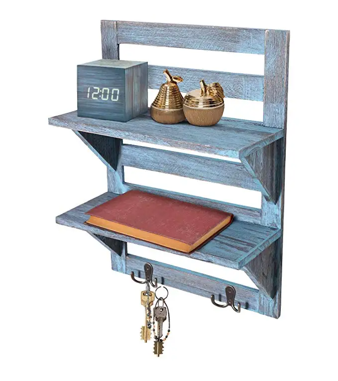 Rustic Wall Mounted Shelves Kitchen Or Bathroom Farmhouse Rustic Decor Decorative Wall Shelf Organizer Buy Estante De Exhibición De Madera Estante De Exhibición Montado En La Pared Estante De Madera De Montaje
