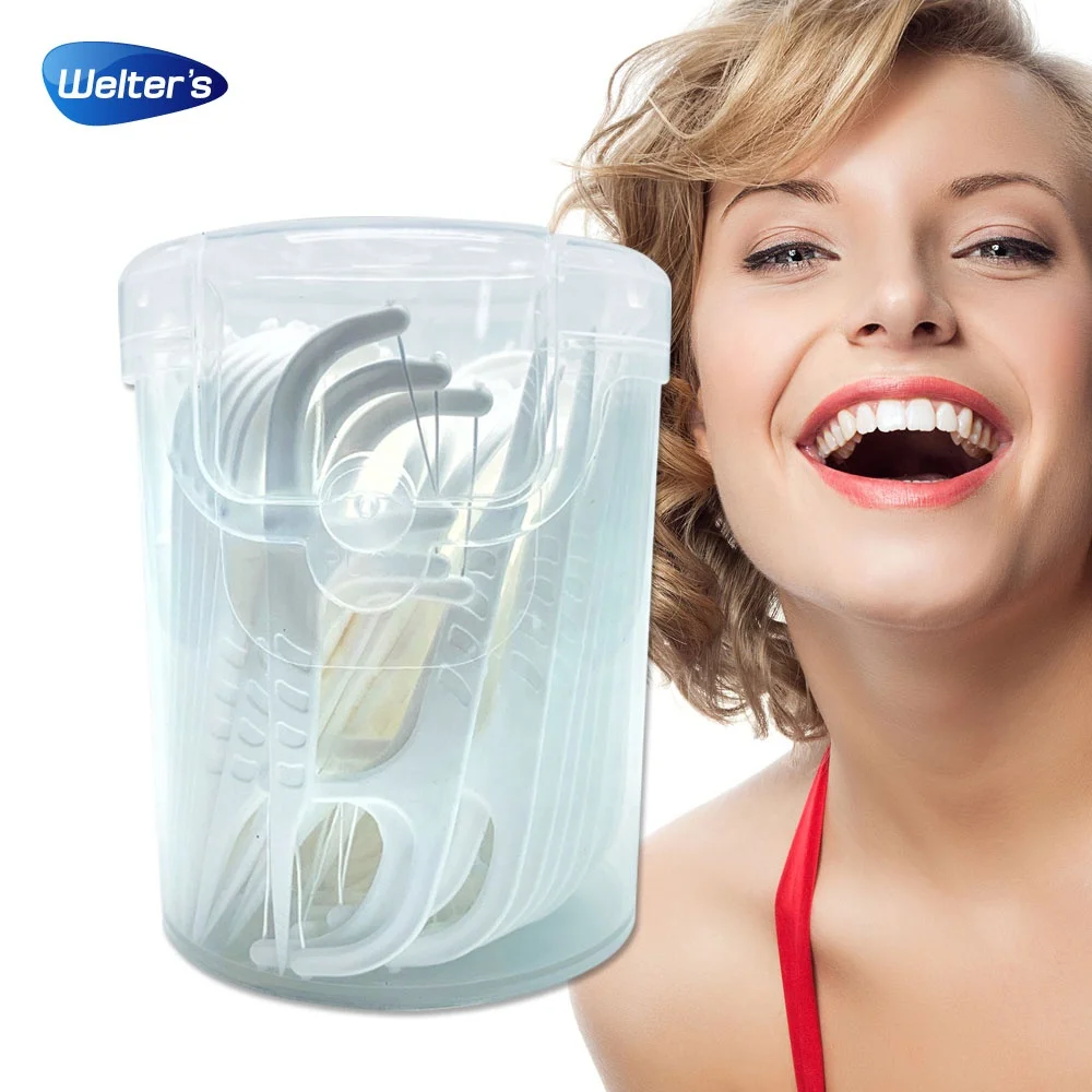 Необычные абразивные зубные нити, зубные нити