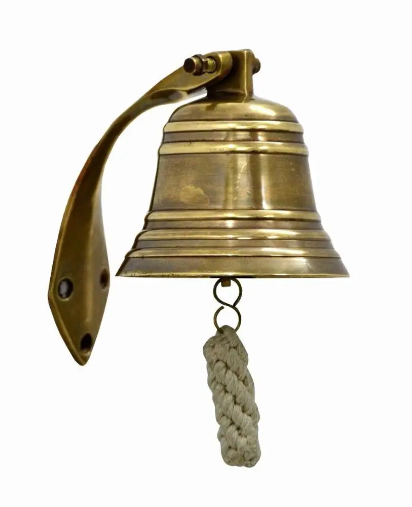 Details about   Nautical  Ship Bell Door Bell Wall Mount Hanging Marine School Bell