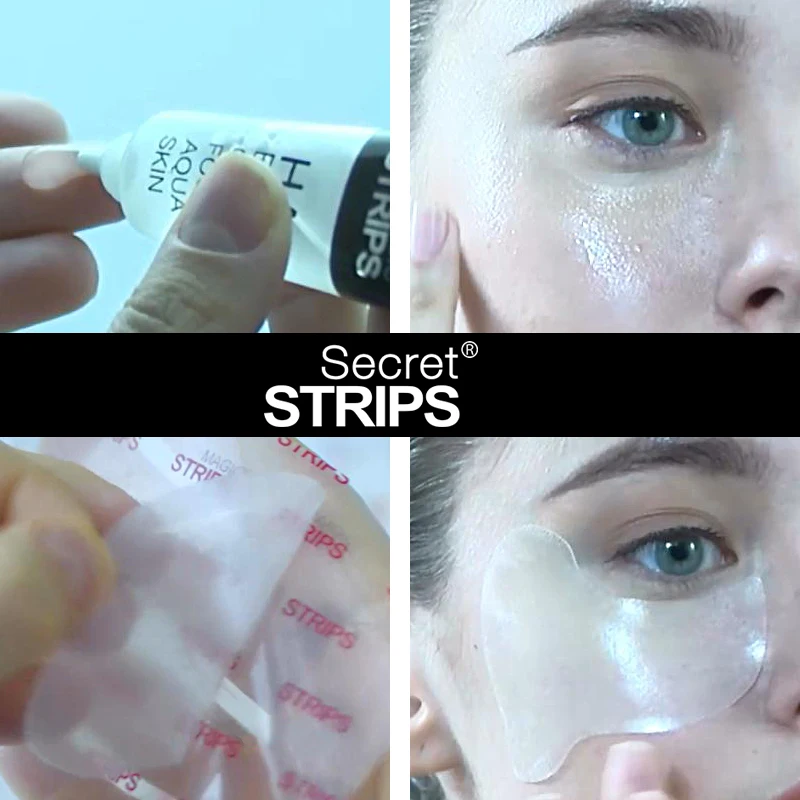 Magic Strips Fast Express Beauty Gel Anti Wrinkle Patches Eye Care Sheet Mask for Skin Care