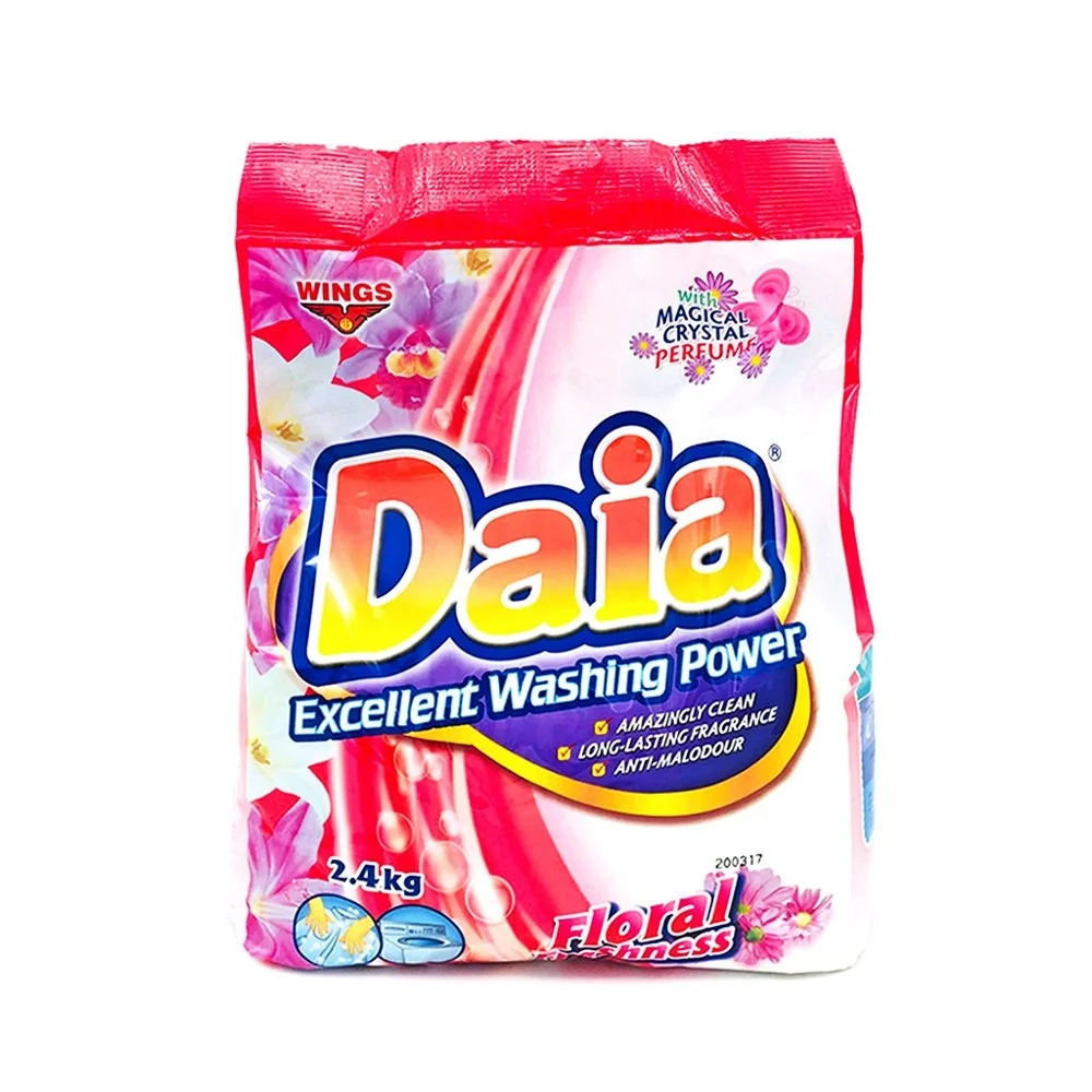 Daia Household Laundry Detergent Powder Washing Powder Detergent Bag 2 4kg Buy Household Laundry Daia Detergent Powder Powder Washing Product On Alibaba Com