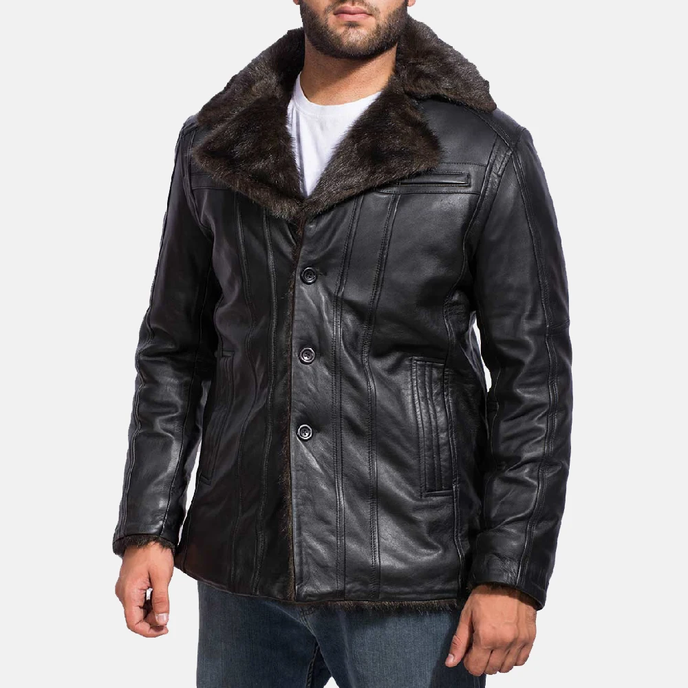 Top Quality Real Mens Fur Jacket/coat Full Skin Jacket 