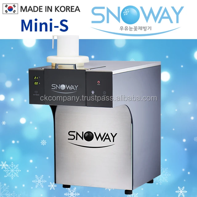 SNOWAY Mini-H Snow Ice Flake Bingsu Machine