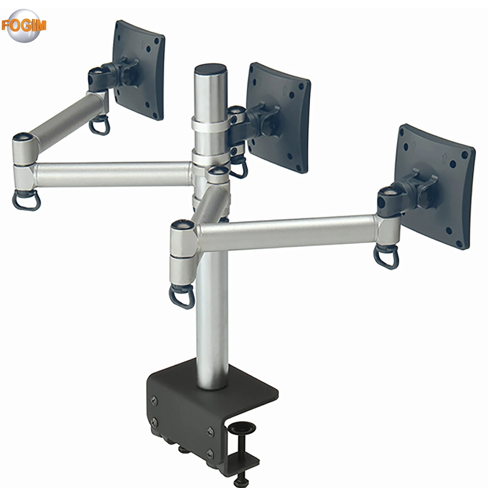 Многоэкранный Тройной ЖК-монитор стойка Три горизонтальных 3 экрана панель устойчивая настольная подставка