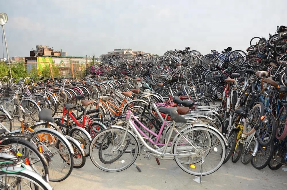 SECOND HAND JAPANESE PRODUCTS USED KIDS MOUNTAIN BIKE OFF ROAD CITY BICYCLE CURVE FRAME QUICK DELIVERY FROM JAPAN