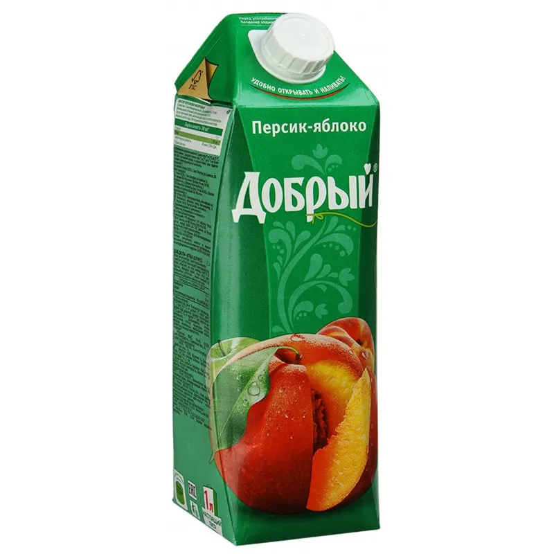 Fruit Juice DOBRY Peach Apple