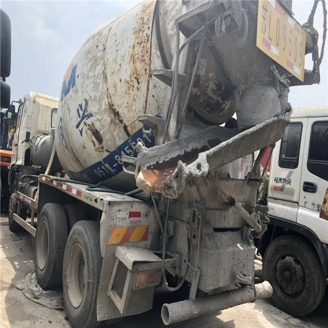 Б/у японская Бетономешалка hino 9m3 /Isuzu Hino Nissan 12m3